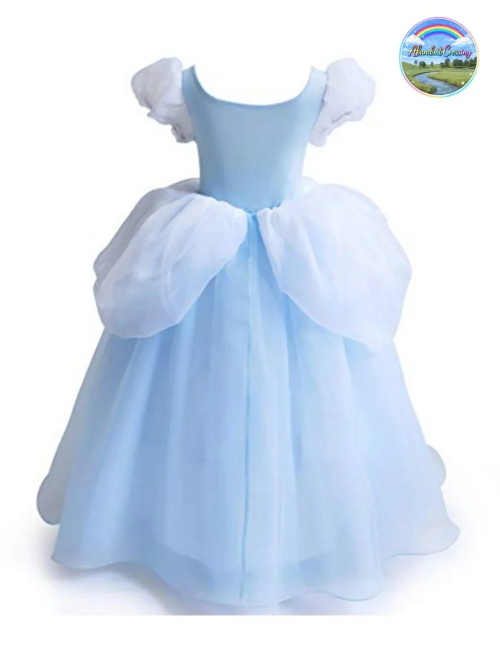 Girls Cinderella Princess Ball Gown Costume Dress Up Party